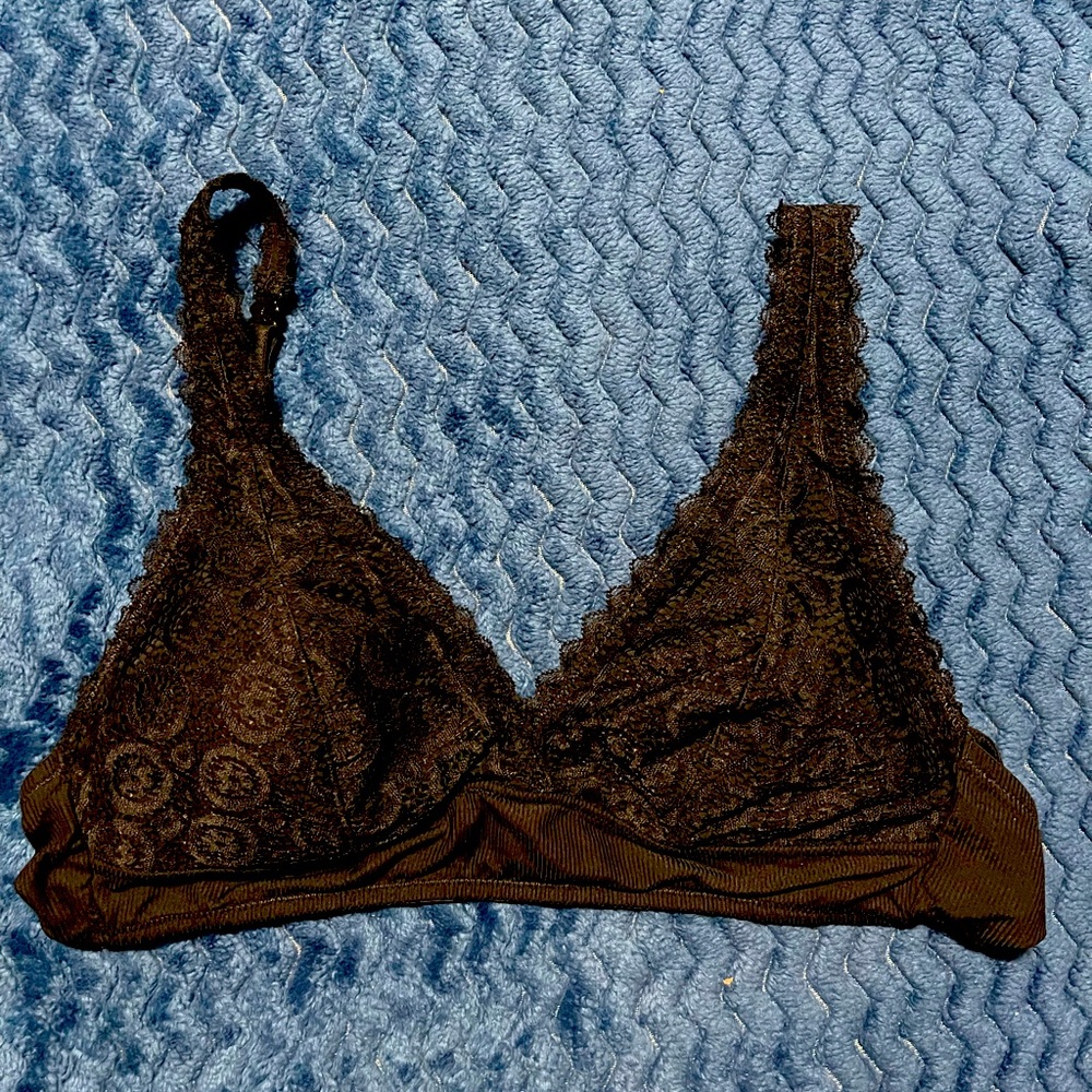 SO Black Lace Bralette